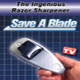 As Seen On TV Razor Blade Sharpener